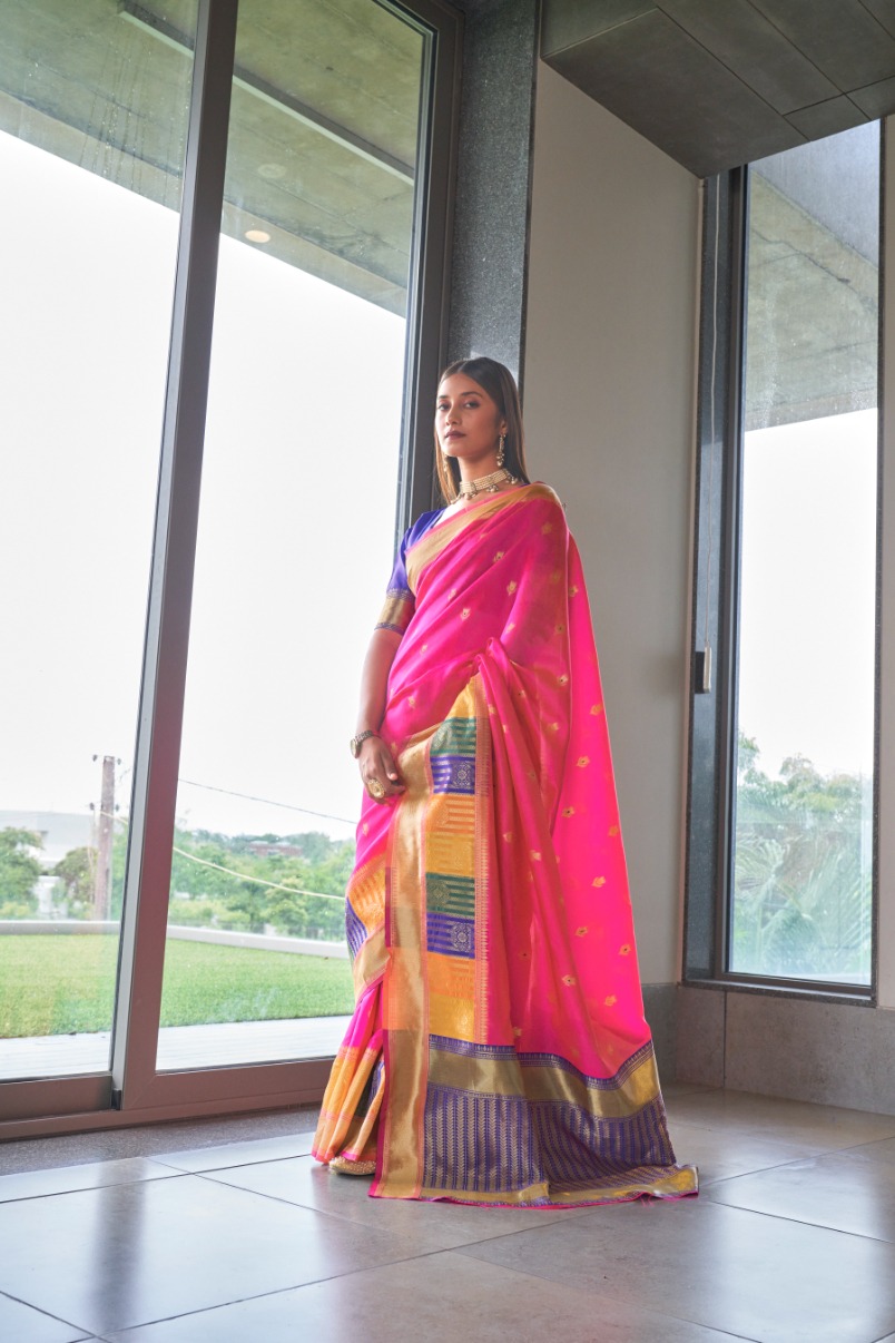 Ynf Rajwadi Party Wear Silk Saree Catalog