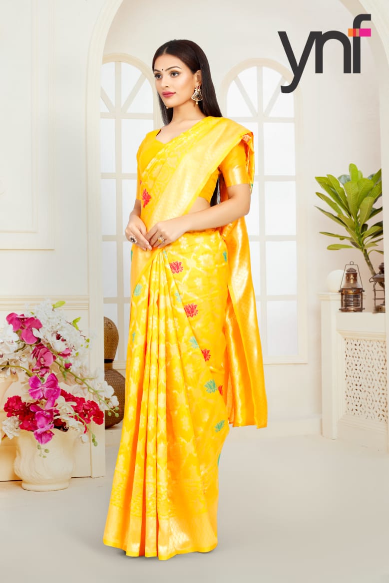 Ynf Rutuja Ocassion Wear Poly Silk Saree Catalog