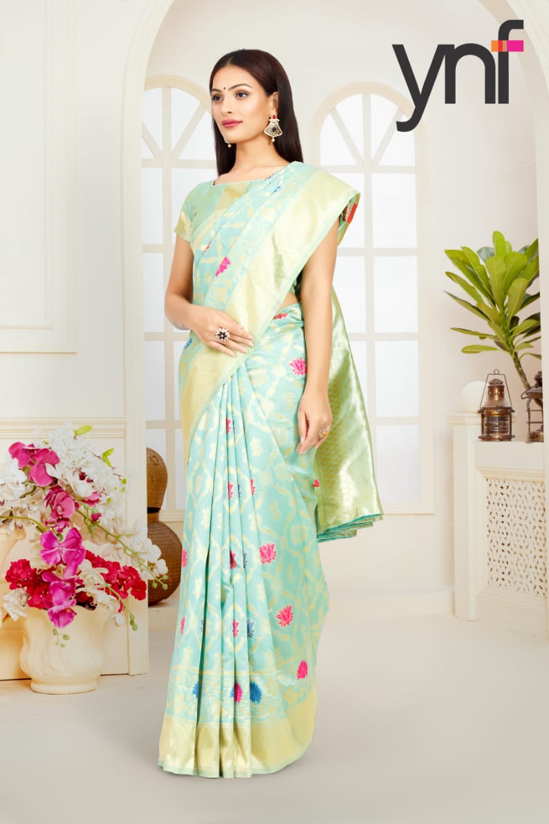 Ynf Rutuja Ocassion Wear Poly Silk Saree Catalog