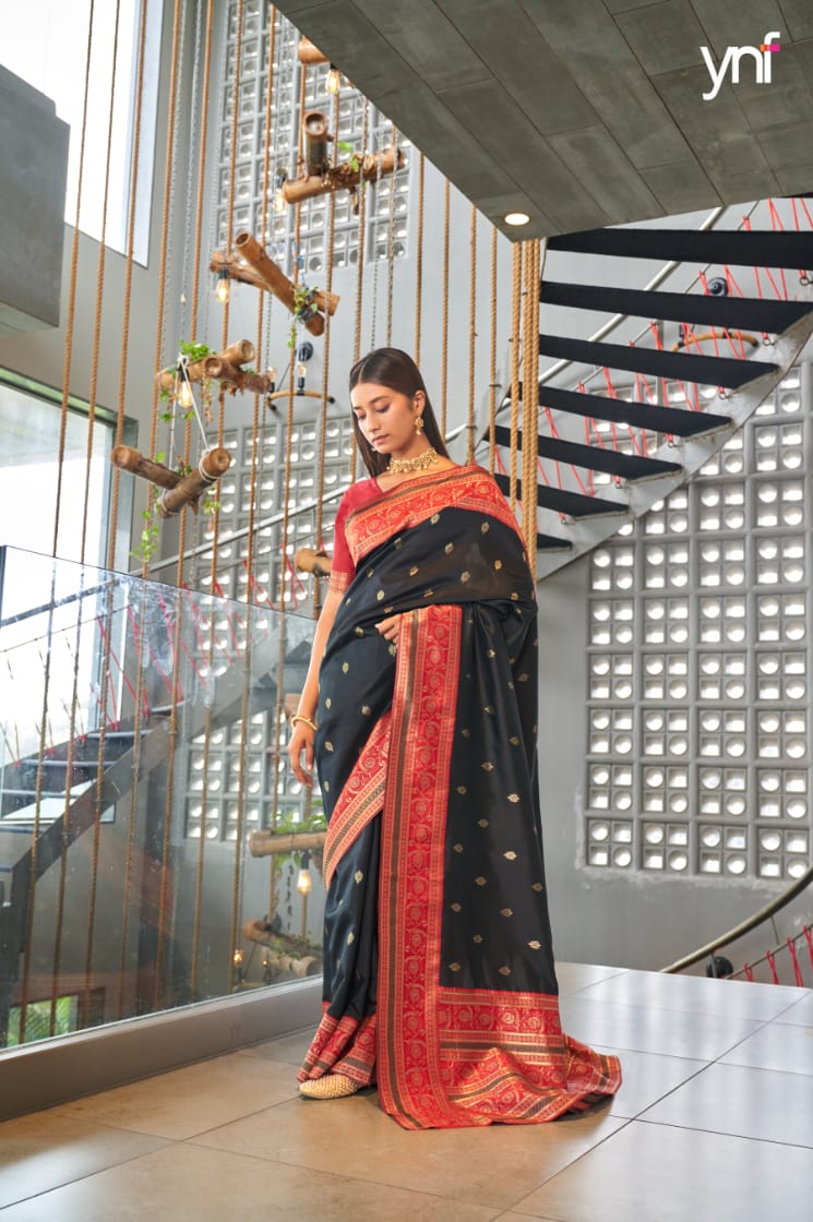 Ynf Sanjana Festive Wear Art Silk Wholesale Saree Catalog