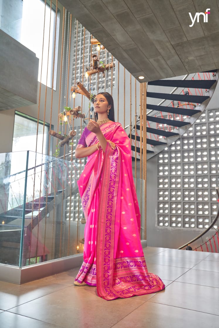Ynf Sanjana Festive Wear Art Silk Wholesale Saree Catalog