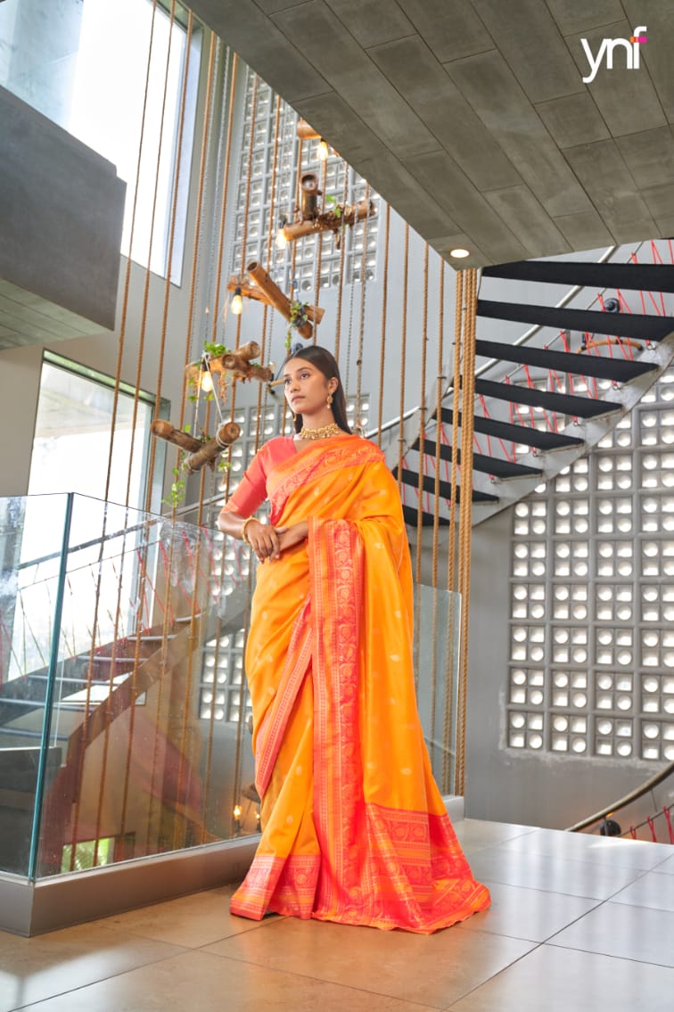 Ynf Sanjana Festive Wear Art Silk Wholesale Saree Catalog