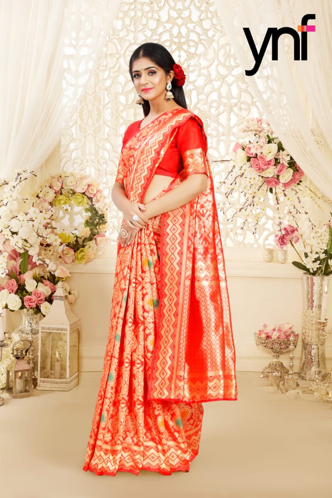 Ynf Sankhaya Festive Wear Poly Silk Low Rate Saree Catalog