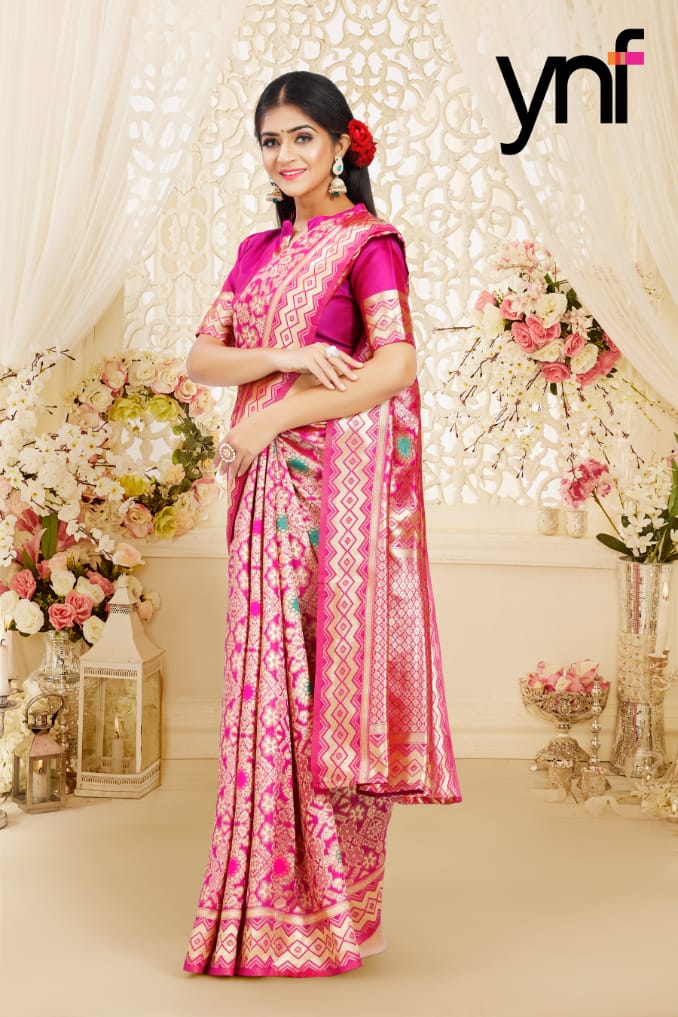 Ynf Sankhaya Festive Wear Poly Silk Low Rate Saree Catalog