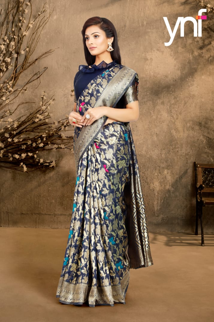 Ynf Tarannum Festive Wear Poly Silk Saree Catalog