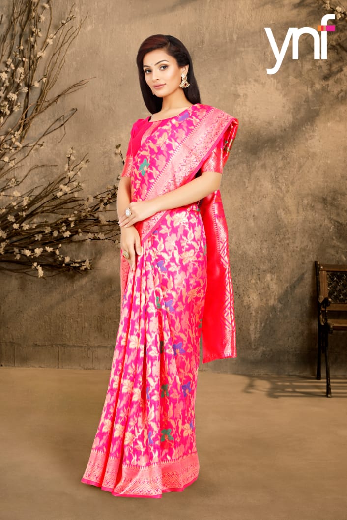 Ynf Tarannum Festive Wear Poly Silk Saree Catalog