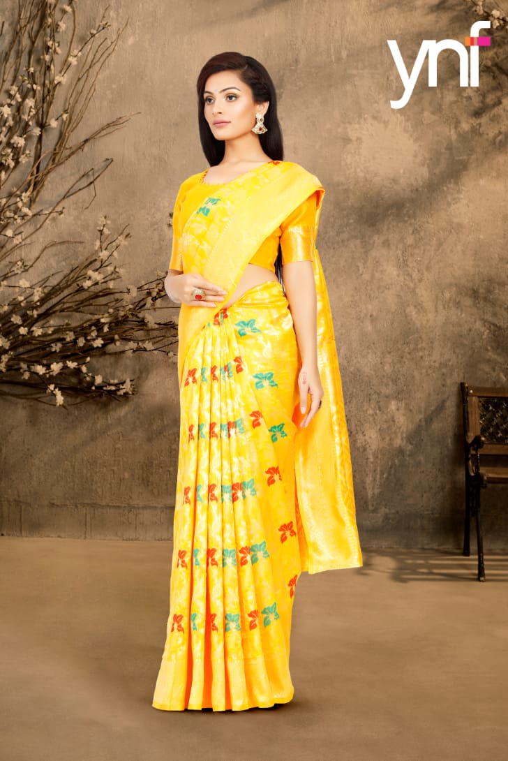 Ynf Tarannum Festive Wear Poly Silk Saree Catalog