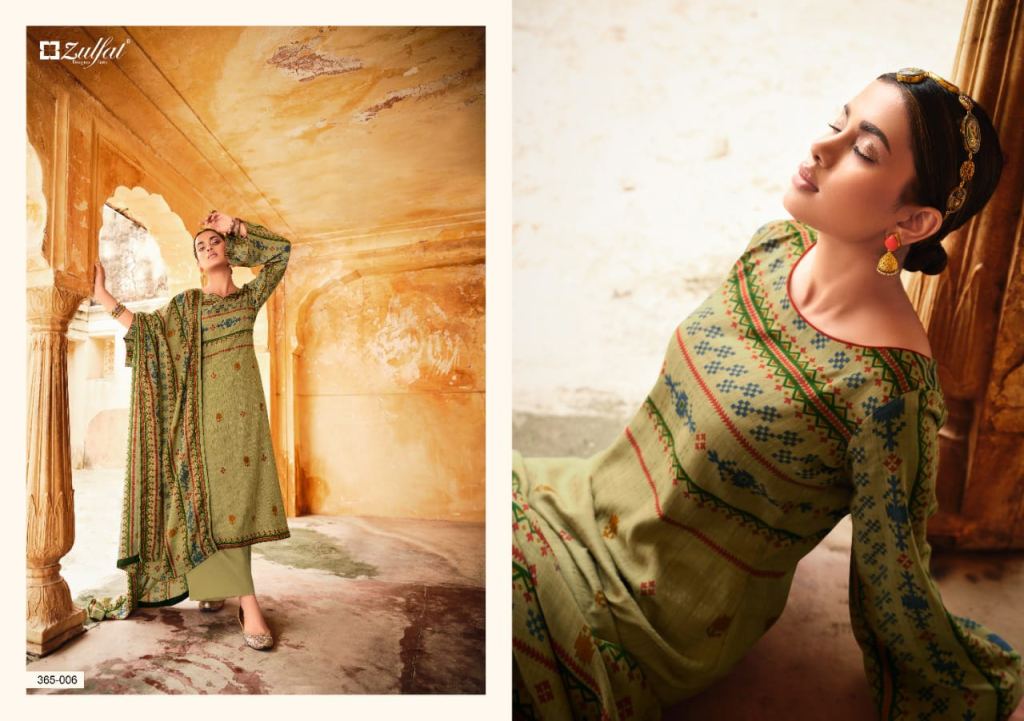 Zulfat Winter Love Digital Printed Winter Wear Pashmina Catalog