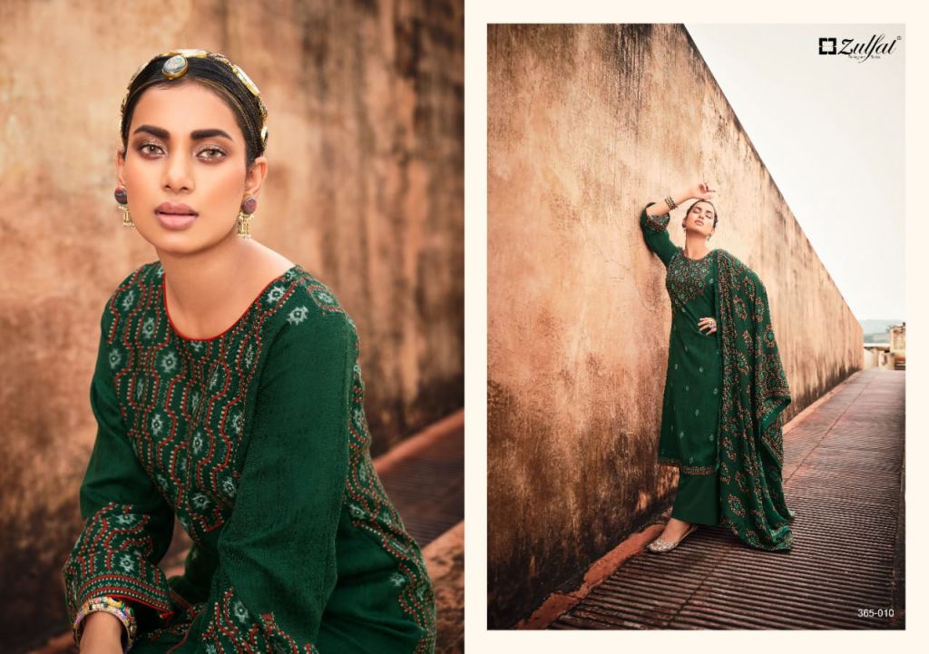 Zulfat Winter Love Digital Printed Winter Wear Pashmina Catalog
