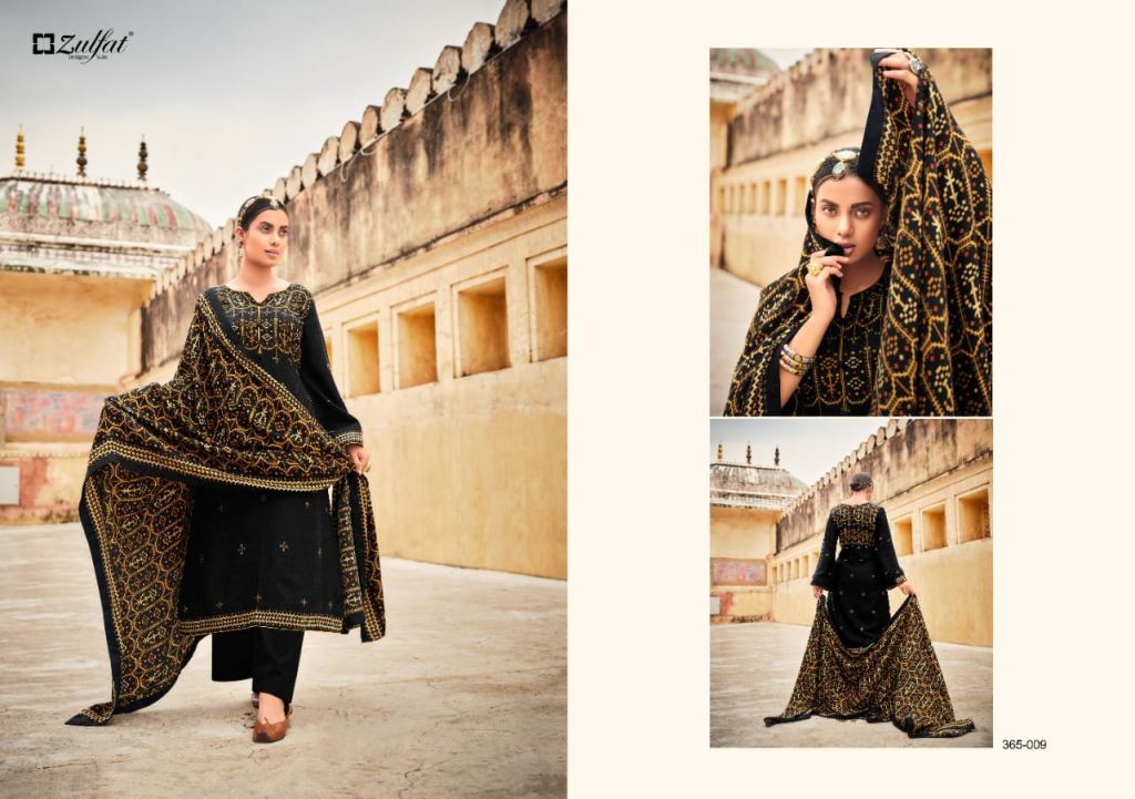 Zulfat Winter Love Digital Printed Winter Wear Pashmina Catalog