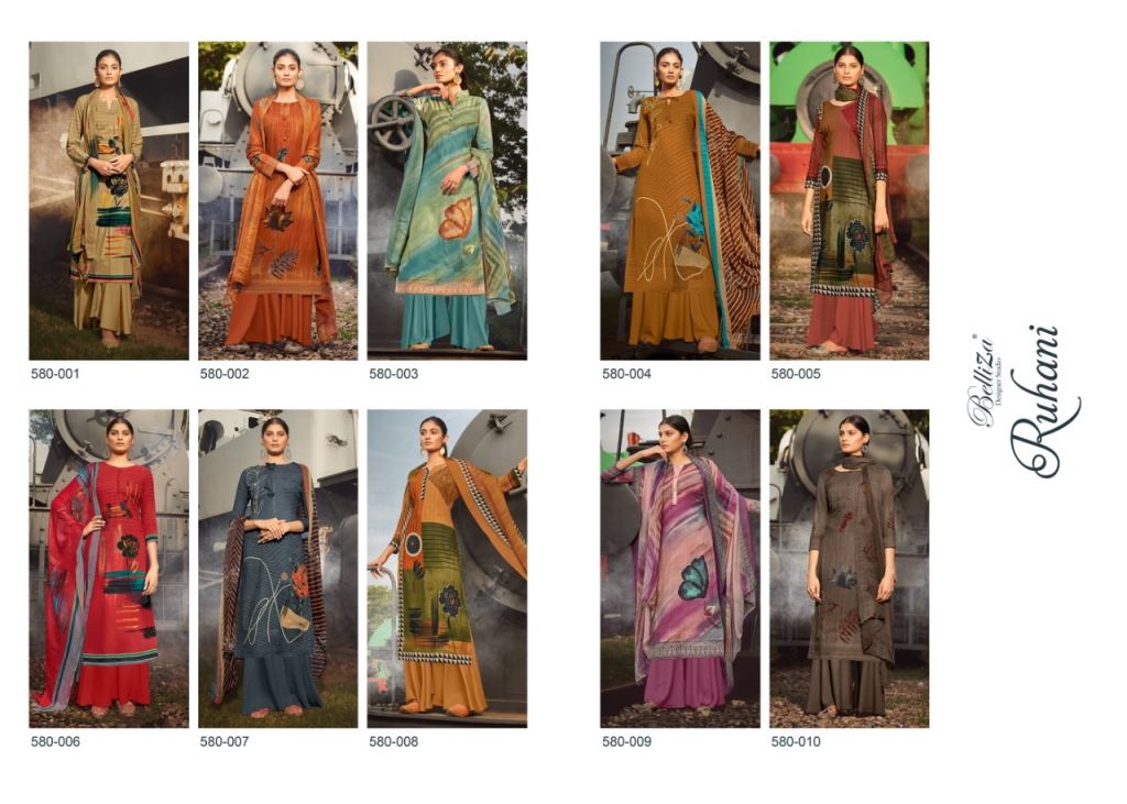 Belliza Ruhani Vol 4 Premium Woollen Winter Wear Pashmina Catalog