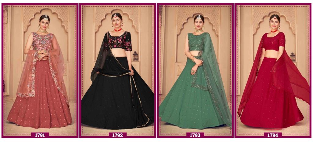 Shubhkala Girly Vol 21 Exclusive Embroidered Semi Stitched Wholesale Lehenga Choli Collection