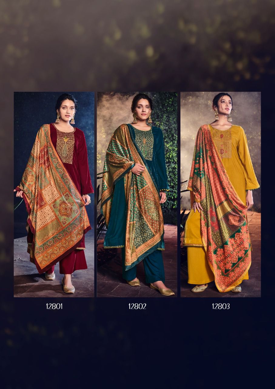 Deepsy Gulnar Winter Wear Wholesale Pashmina Dress Materials