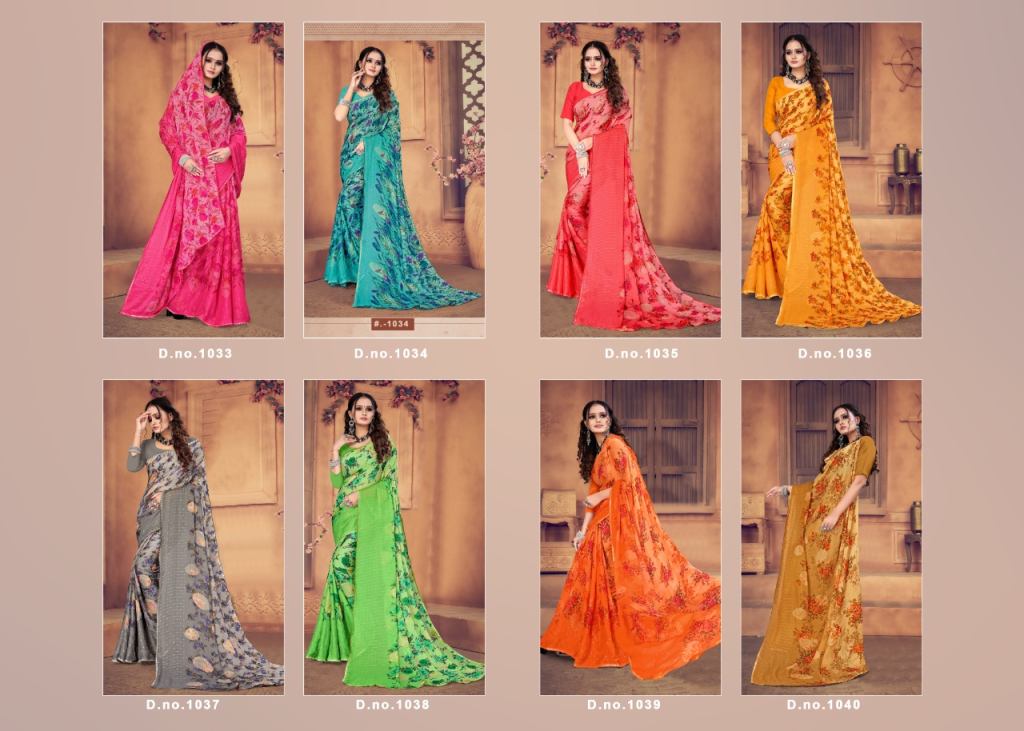 Alveera Casual Wear Sarees Catalog