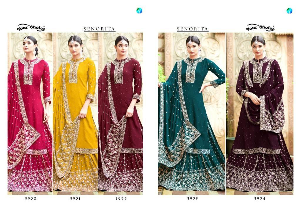 Your Choice Senorita Festive Wear Designer Salwar Kameez