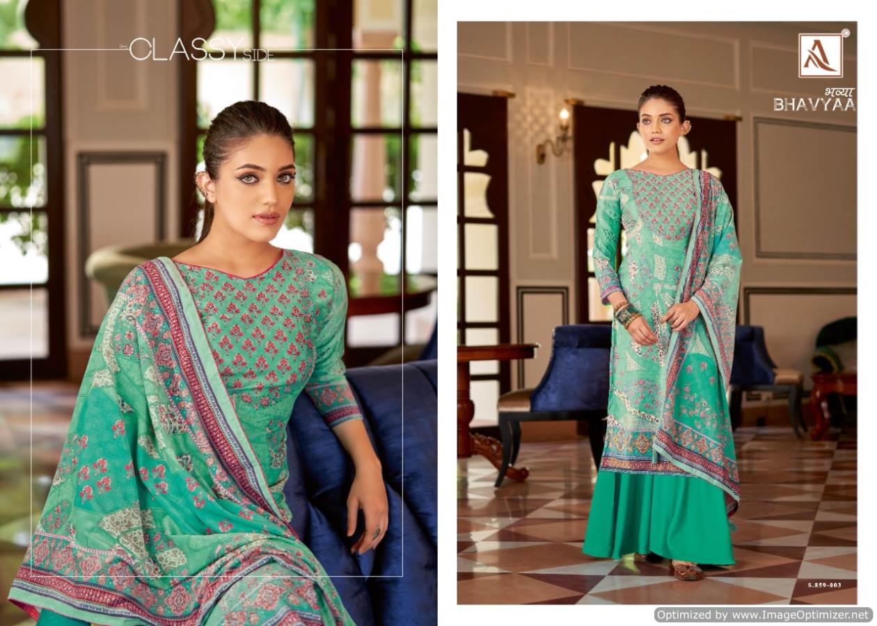 Alok Bhavyaa Printed Winter Wear Velvet Dress Material Catalog