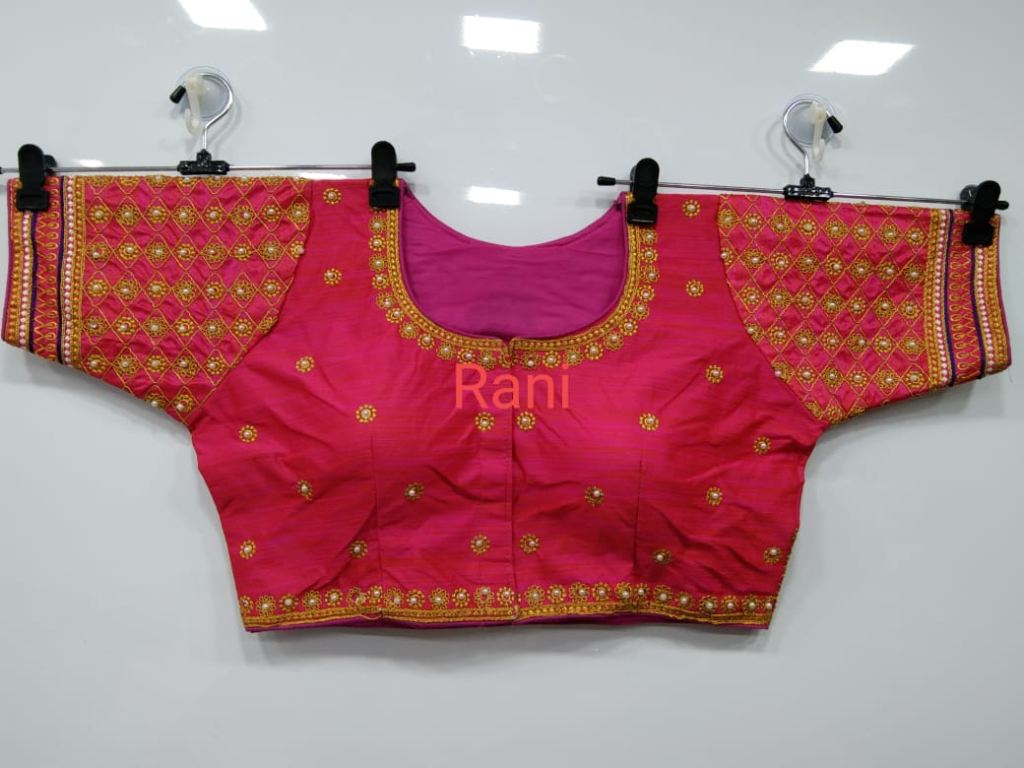 Anarkali Designers With Jari Work Ready Made Blouse Collection
