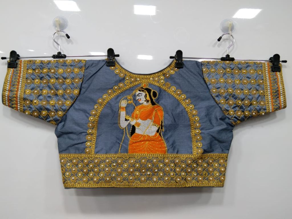 Anarkali Designers With Jari Work Ready Made Blouse Collection