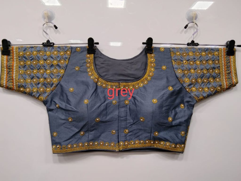 Anarkali Designers With Jari Work Ready Made Blouse Collection