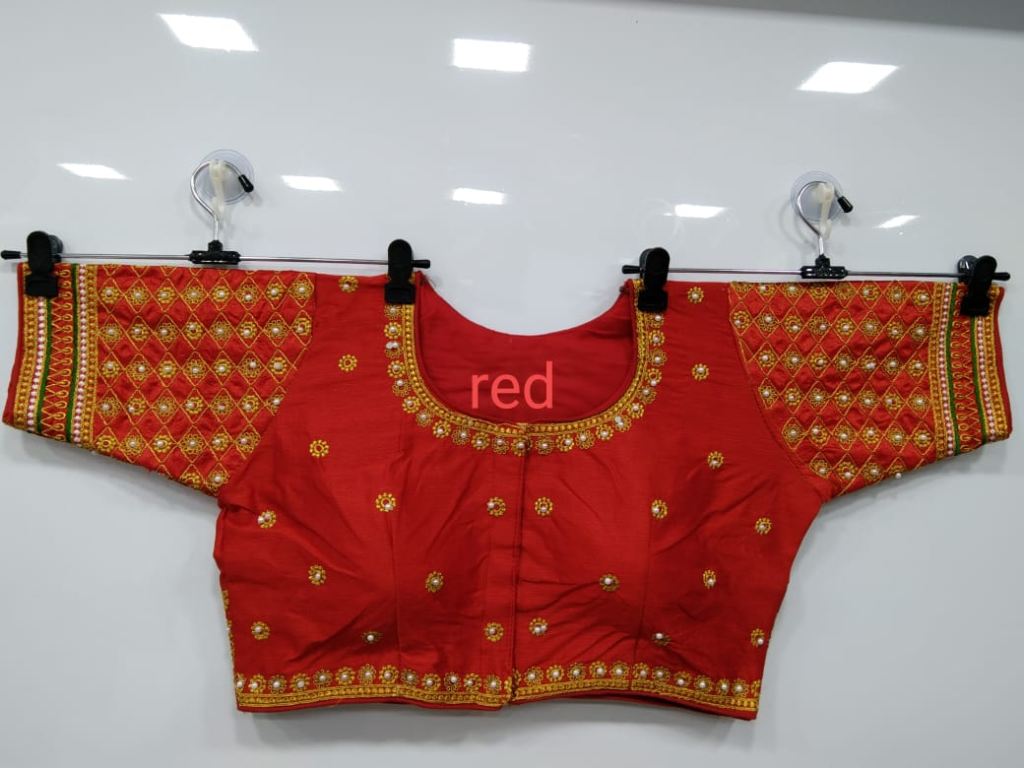 Anarkali Designers With Jari Work Ready Made Blouse Collection