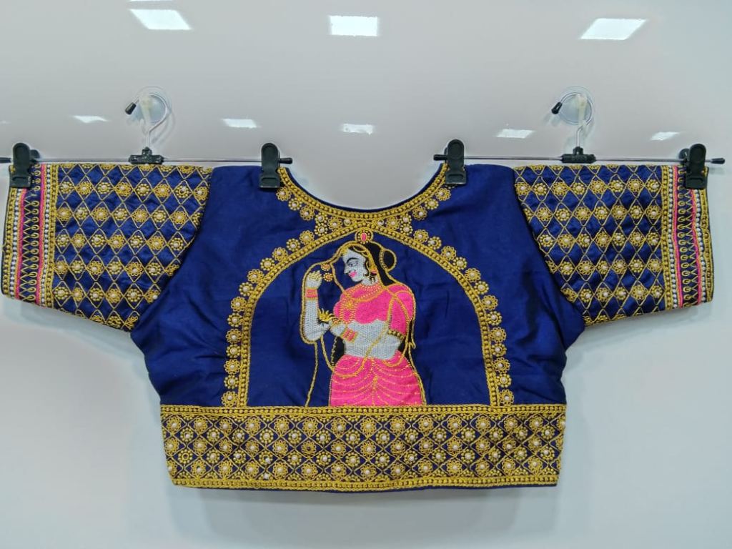 Anarkali Designers With Jari Work Ready Made Blouse Collection