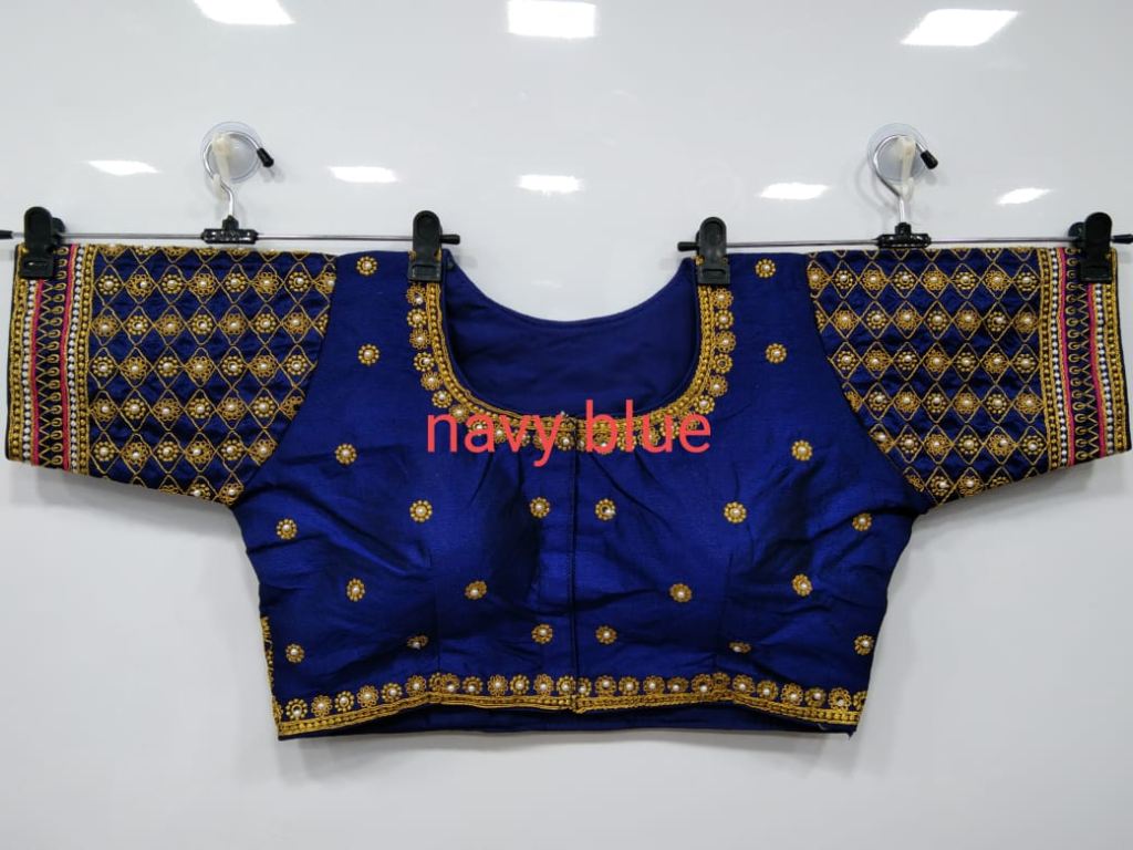 Anarkali Designers With Jari Work Ready Made Blouse Collection