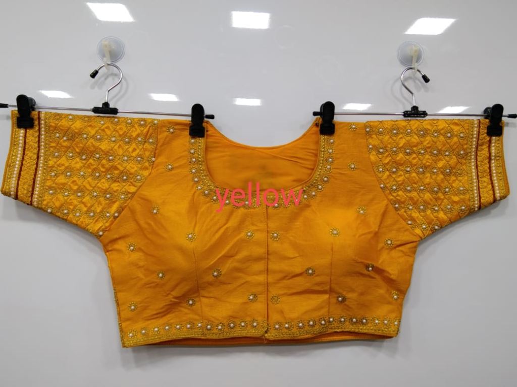 Anarkali Designers With Jari Work Ready Made Blouse Collection