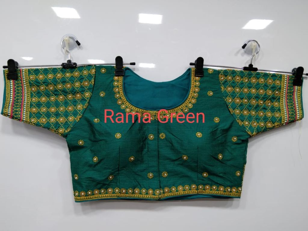 Anarkali Designers With Jari Work Ready Made Blouse Collection