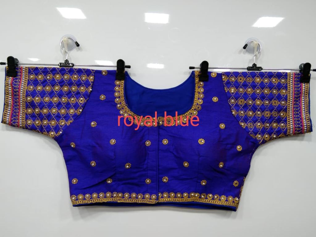 Anarkali Designers With Jari Work Ready Made Blouse Collection