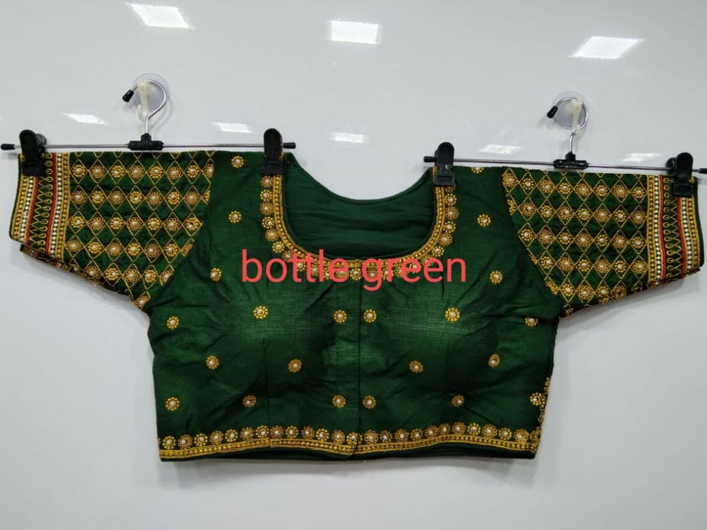 Anarkali Designers With Jari Work Ready Made Blouse Collection