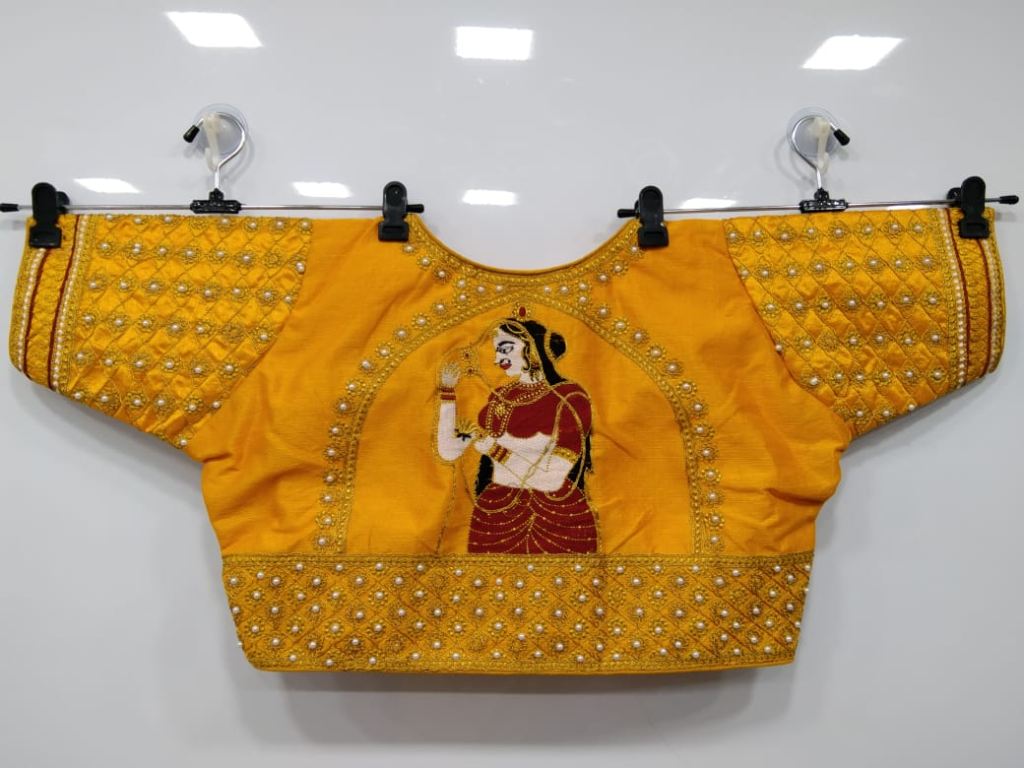 Anarkali Designers With Jari Work Ready Made Blouse Collection