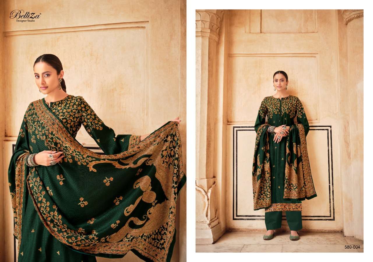 Belliza Kashmiriyat  Vol 2 Designer Pashmina Unstitched Dress Material