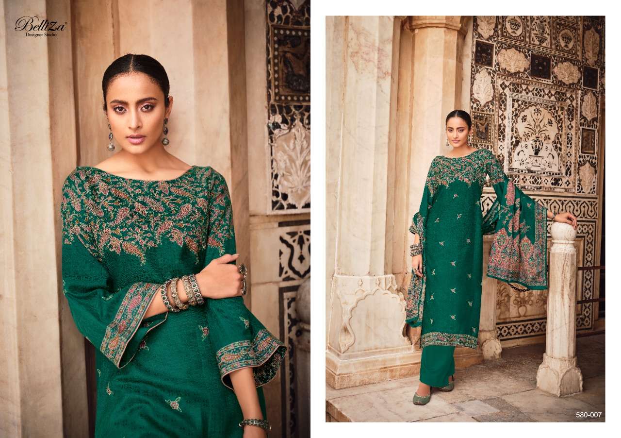 Belliza Kashmiriyat  Vol 2 Designer Pashmina Unstitched Dress Material