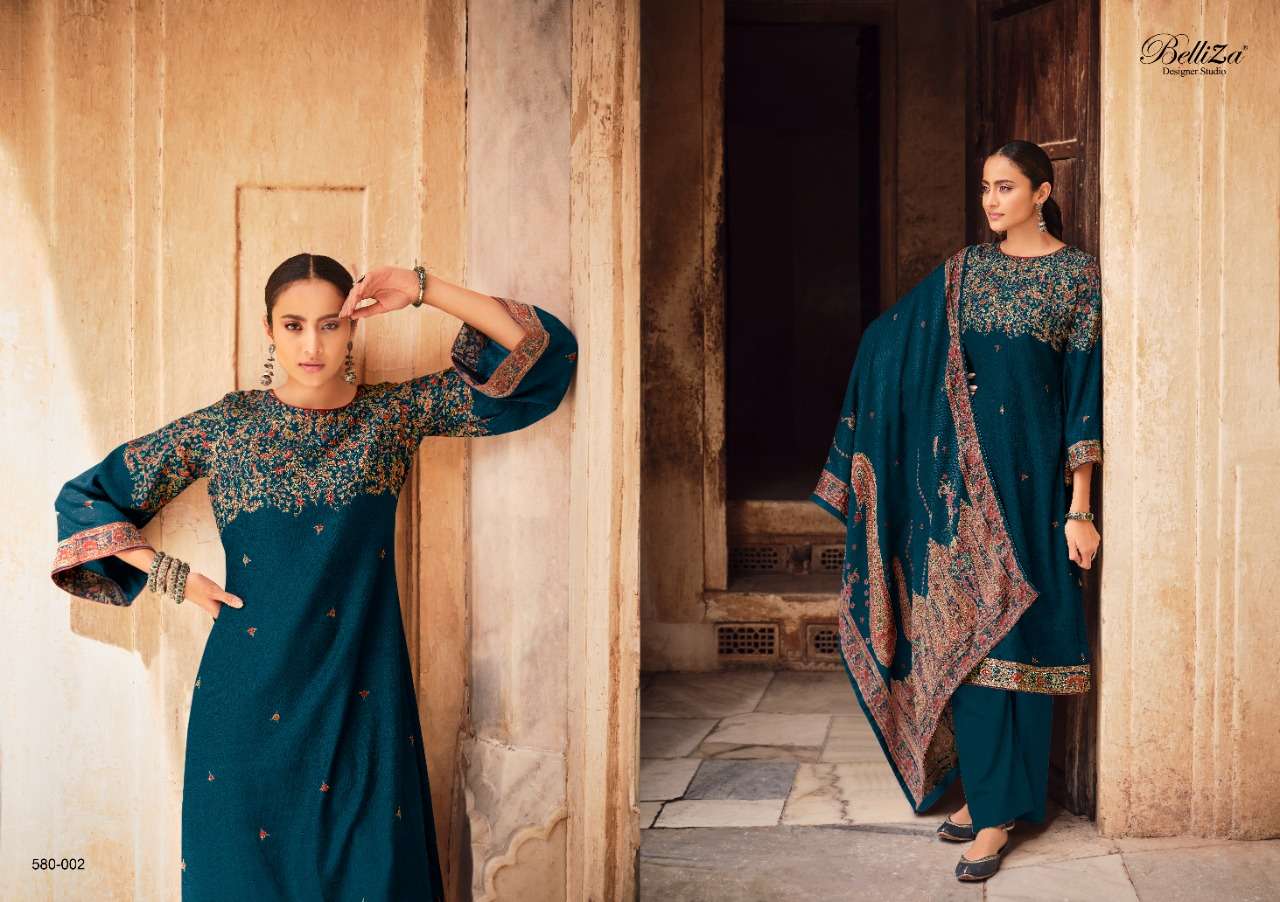 Belliza Kashmiriyat  Vol 2 Designer Pashmina Unstitched Dress Material