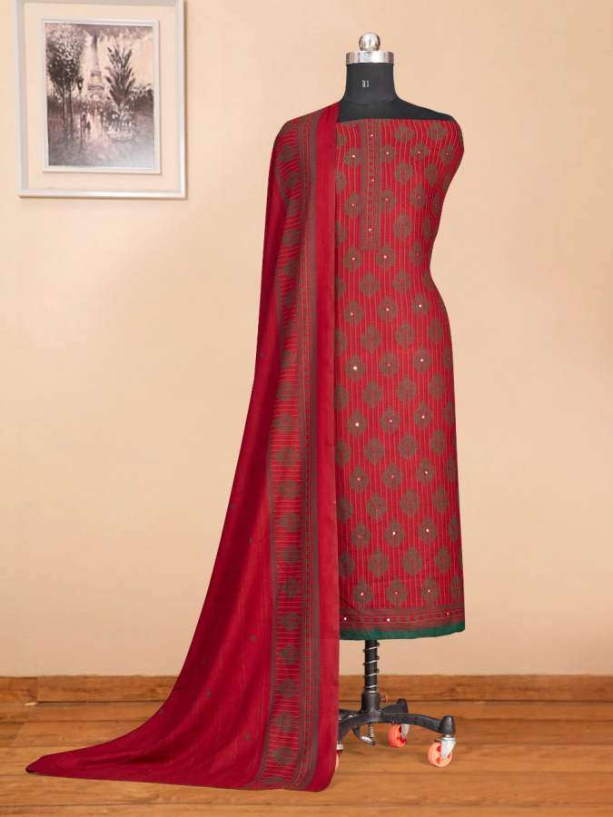 Bipson Alpine 1698 Fancy  Designer Dress Material