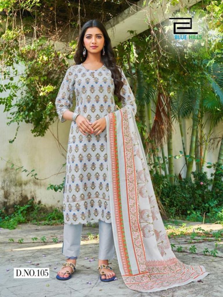 Blue Hills Fashion 4 You Cotton Printed Readymade Wholesale Kurti Bottom With Dupatta Catalog