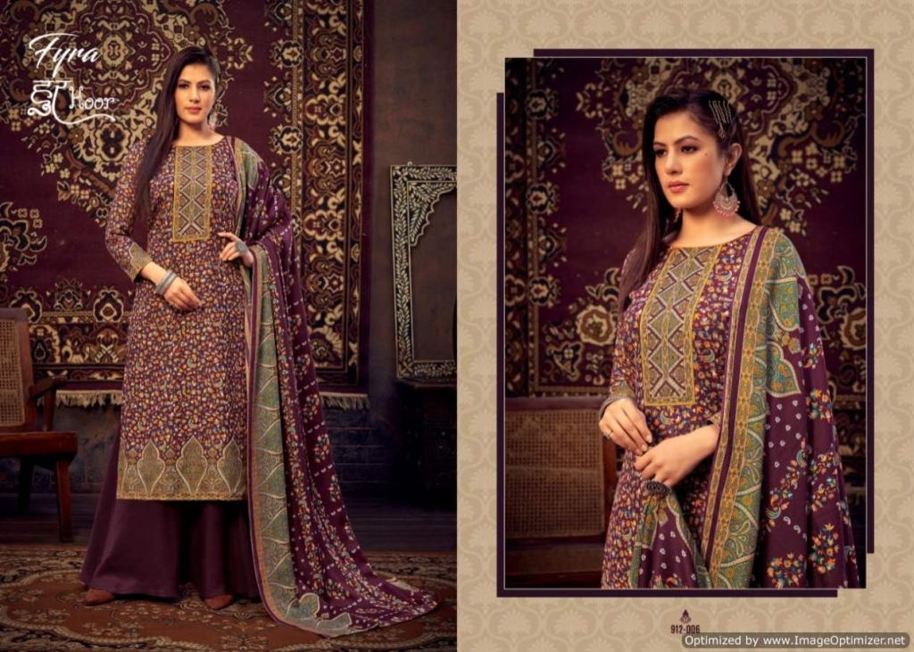 Fyra Hoor Designer Winter Pashmina Catalog