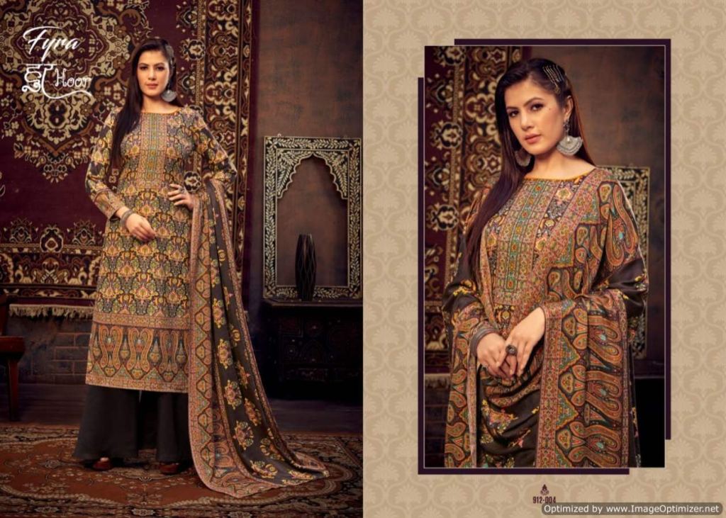 Fyra Hoor Designer Winter Pashmina Catalog