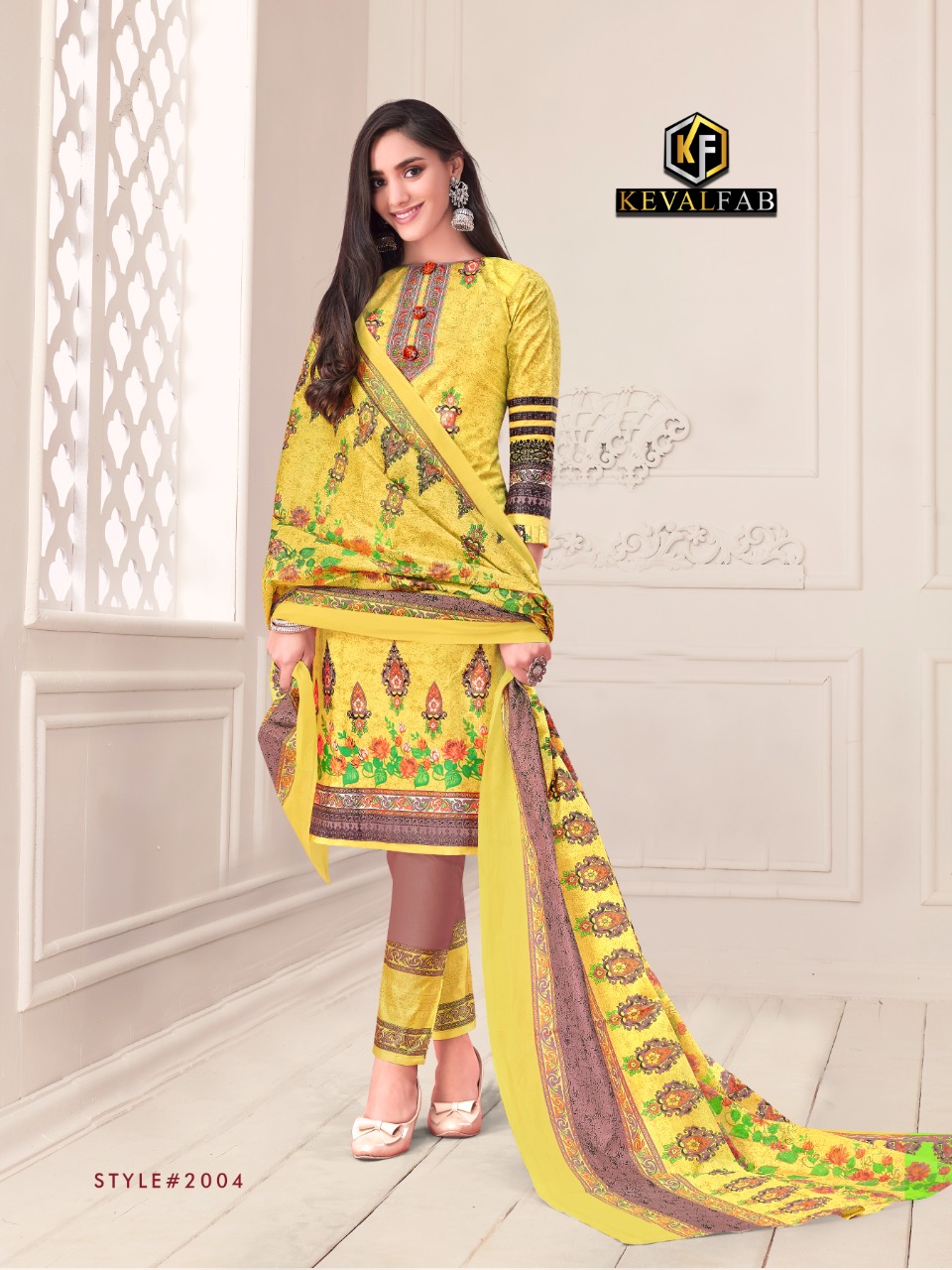 Keval Alija Premium Vol 2 Luxury Printed Cotton Dress Material