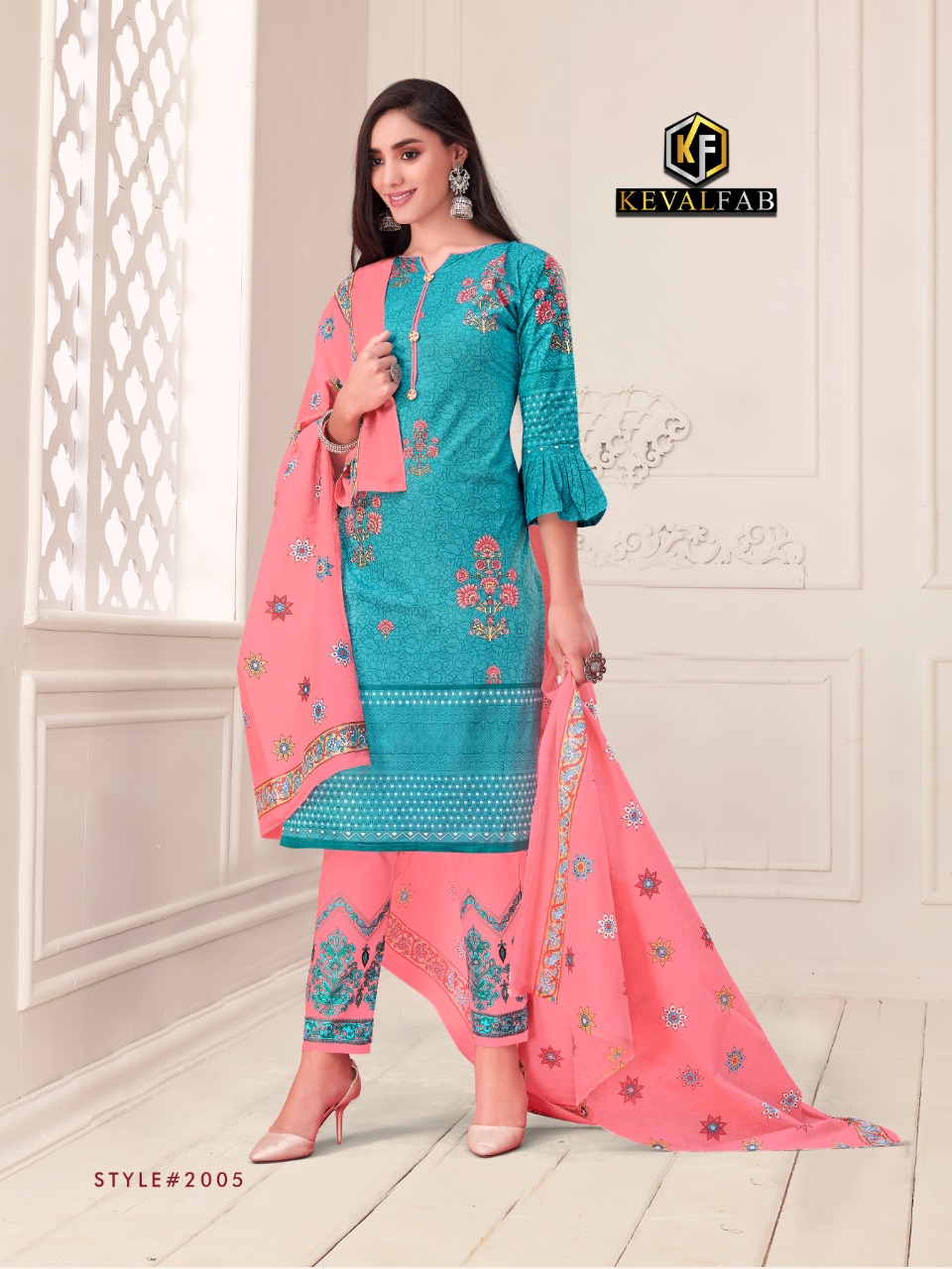 Keval Alija Premium Vol 2 Luxury Printed Cotton Dress Material