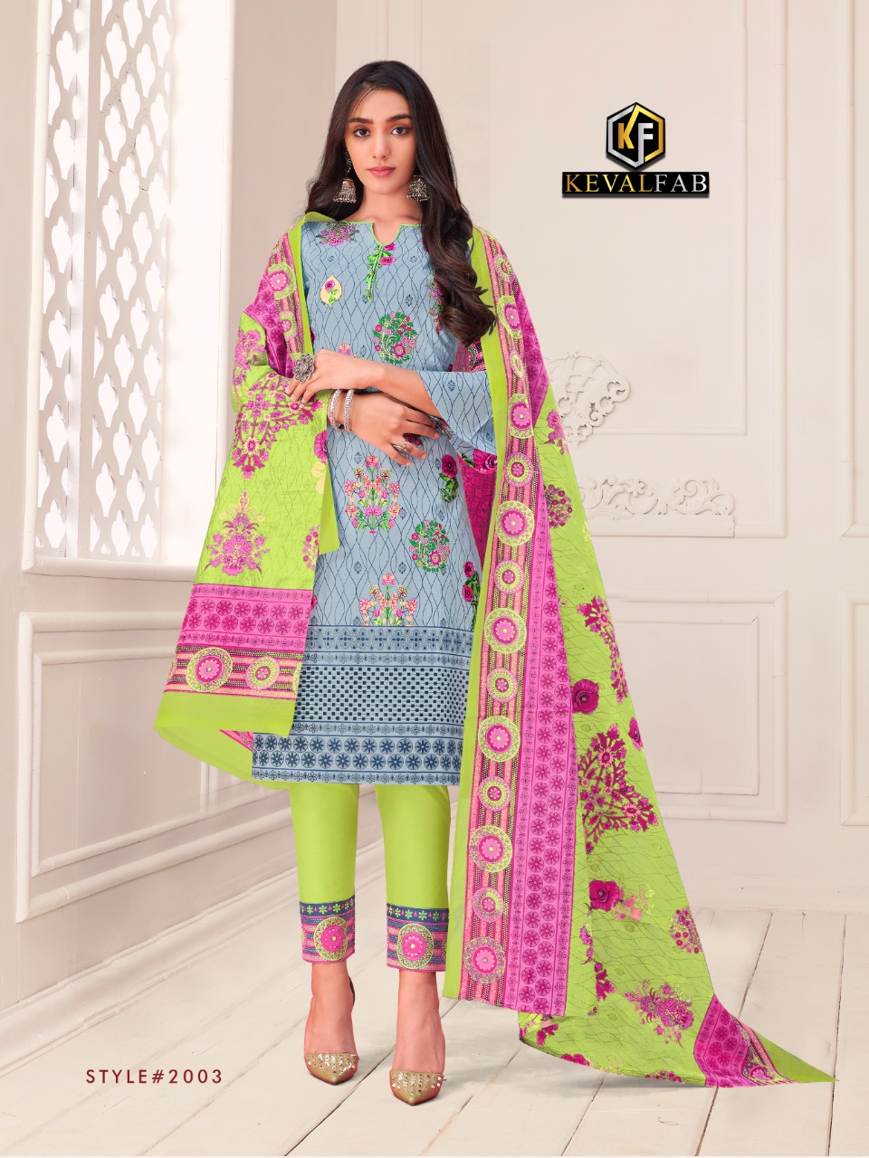 Keval Alija Premium Vol 2 Luxury Printed Cotton Dress Material