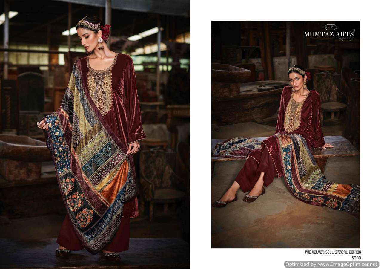 Mumtaz The Velvet Soul Speical Edition Velvet Wear Salwar Kameez