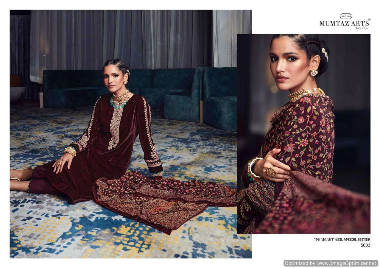 Mumtaz The Velvet Soul Speical Edition Velvet Wear Salwar Kameez