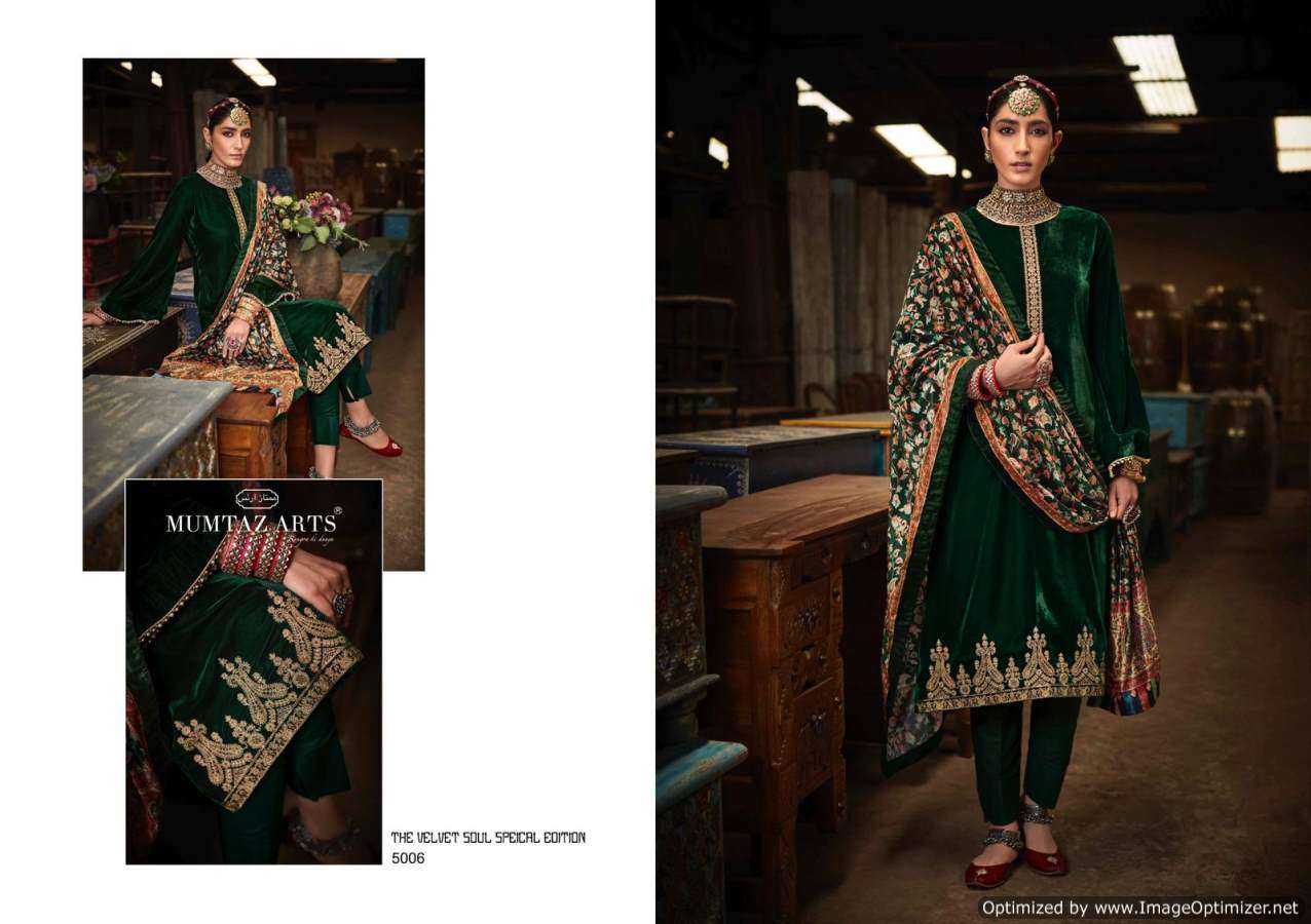Mumtaz The Velvet Soul Speical Edition Velvet Wear Salwar Kameez
