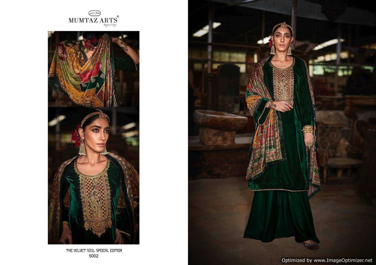 Mumtaz The Velvet Soul Speical Edition Velvet Wear Salwar Kameez