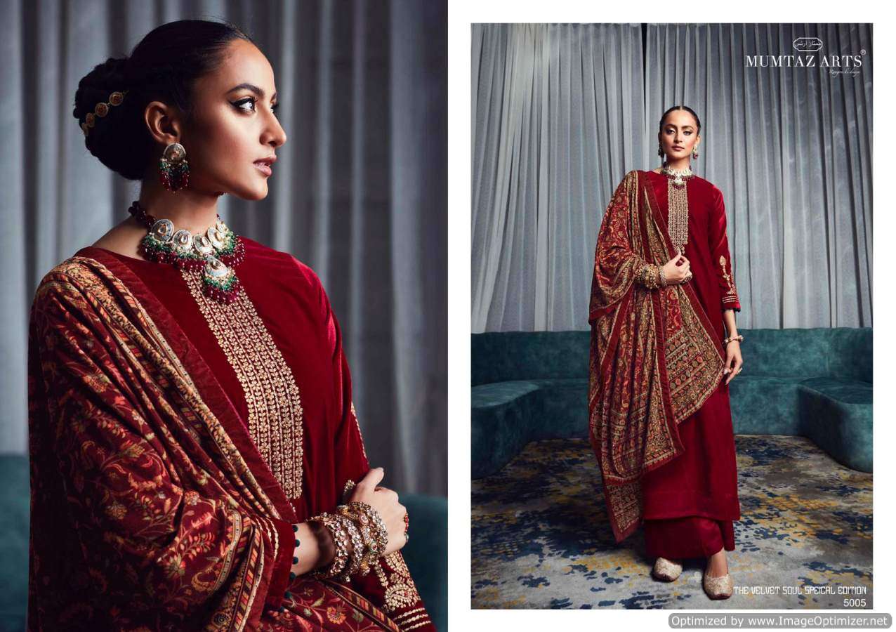 Mumtaz The Velvet Soul Speical Edition Velvet Wear Salwar Kameez