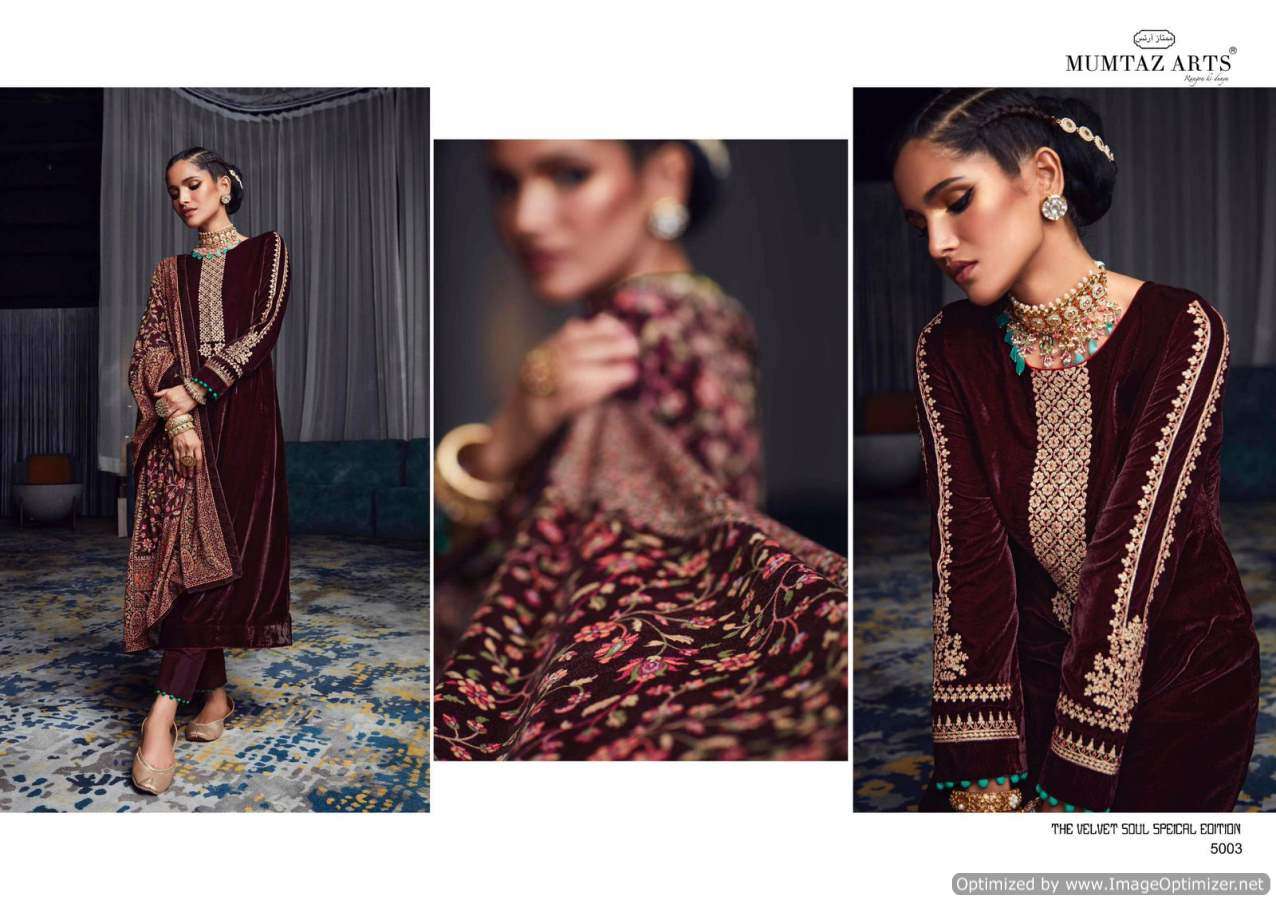 Mumtaz The Velvet Soul Speical Edition Velvet Wear Salwar Kameez