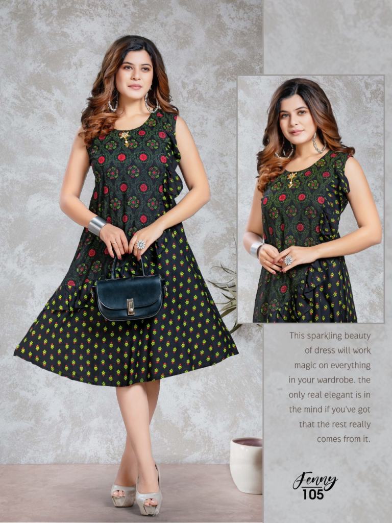 Premnath Fenny Anarkali Low Rate Kurti Catalog