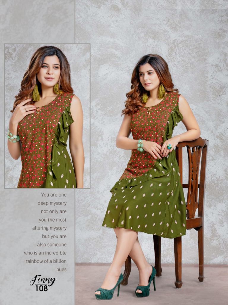 Premnath Fenny Anarkali Low Rate Kurti Catalog