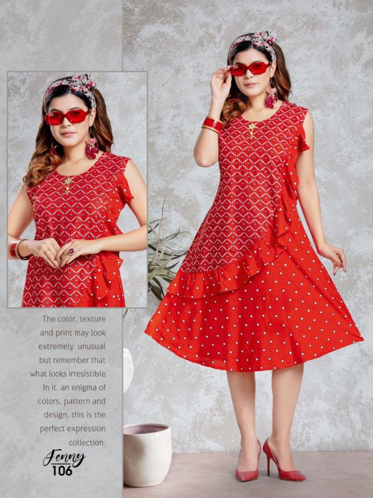 Premnath Fenny Anarkali Low Rate Kurti Catalog